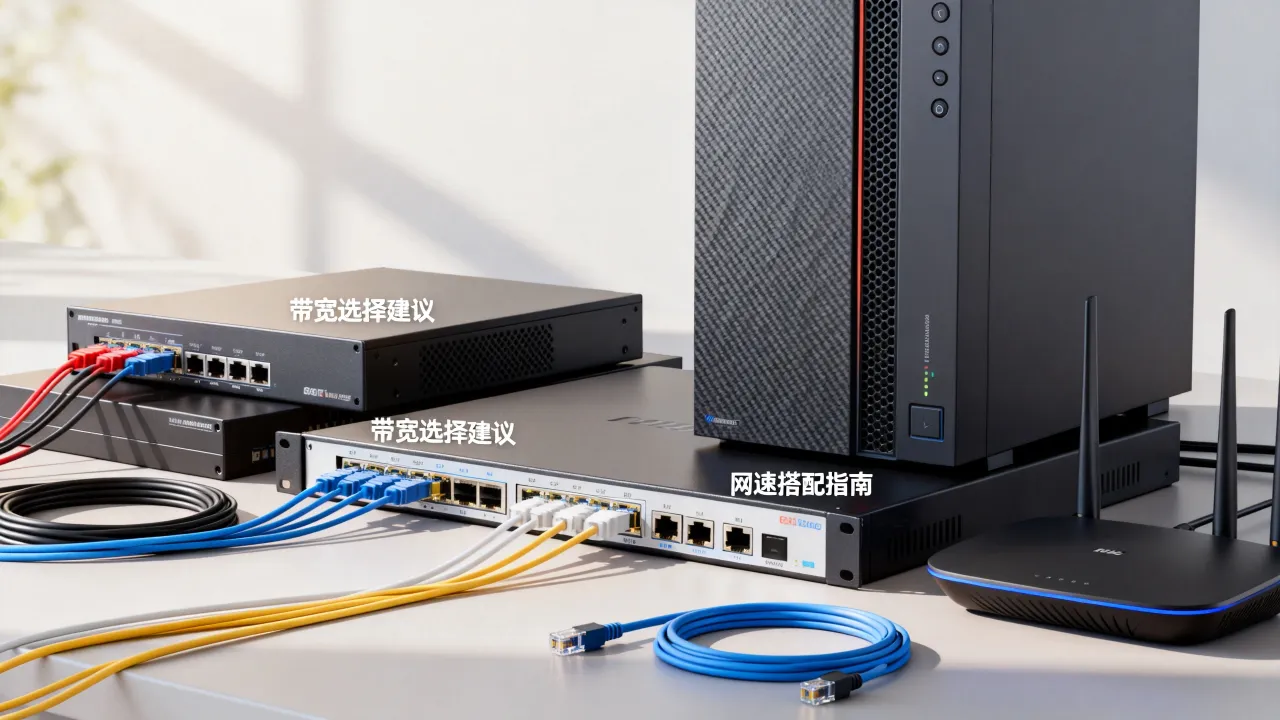 服务器网速怎么搭配，选择多大带宽才算合理？