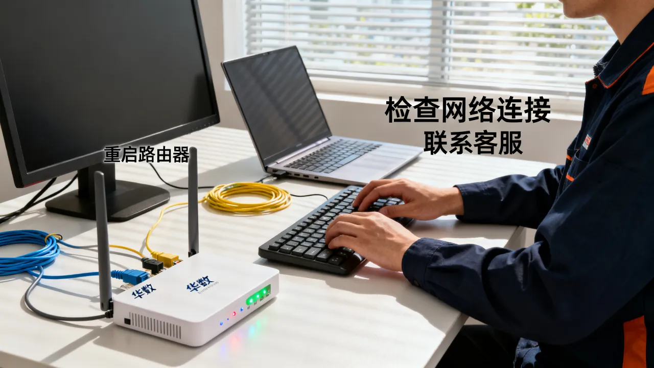 华数宽带服务器无响应怎么办，华数宽带服务器无响应怎么解决