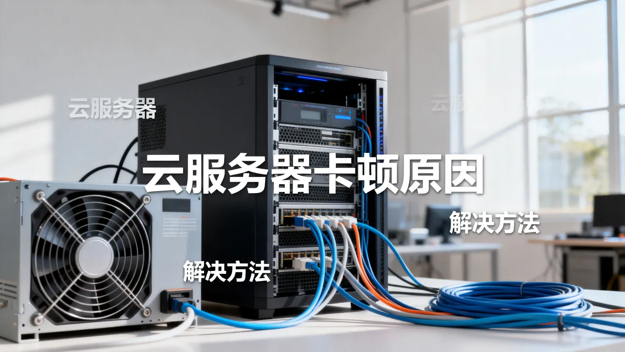 为什么云服务器那么卡，云服务器卡顿怎么解决？