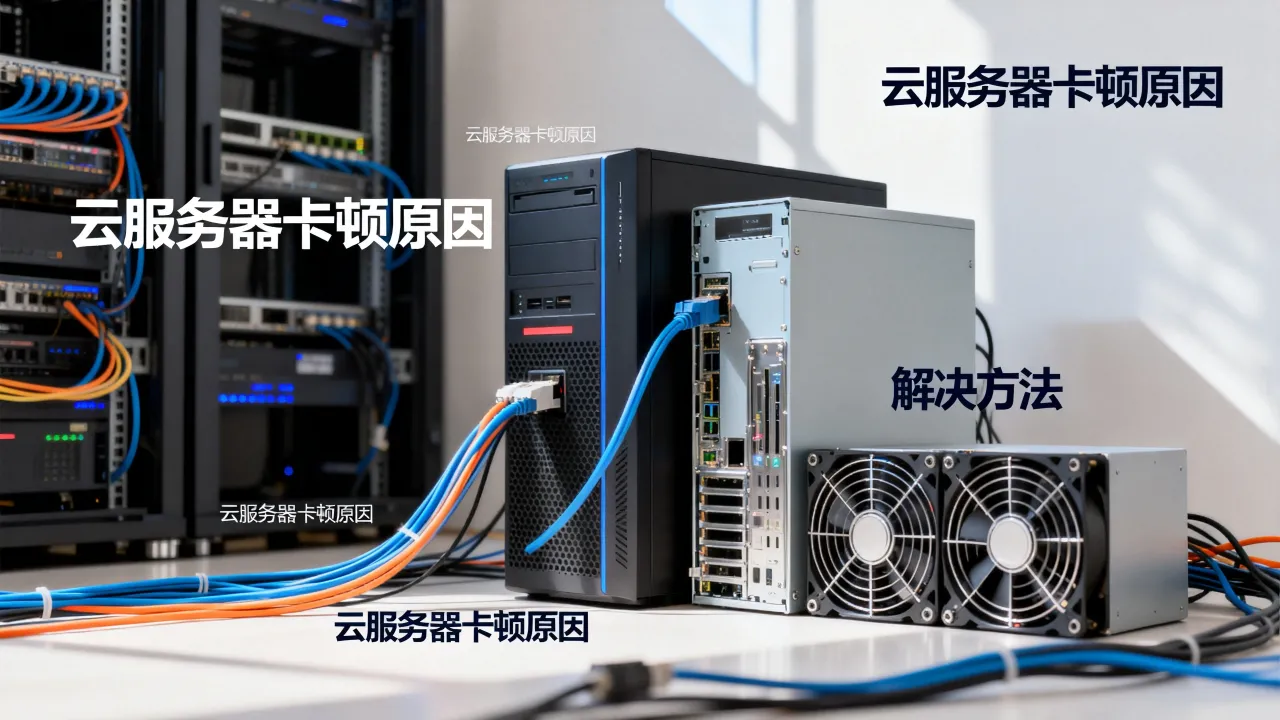 为什么云服务器那么卡，云服务器卡顿怎么解决？