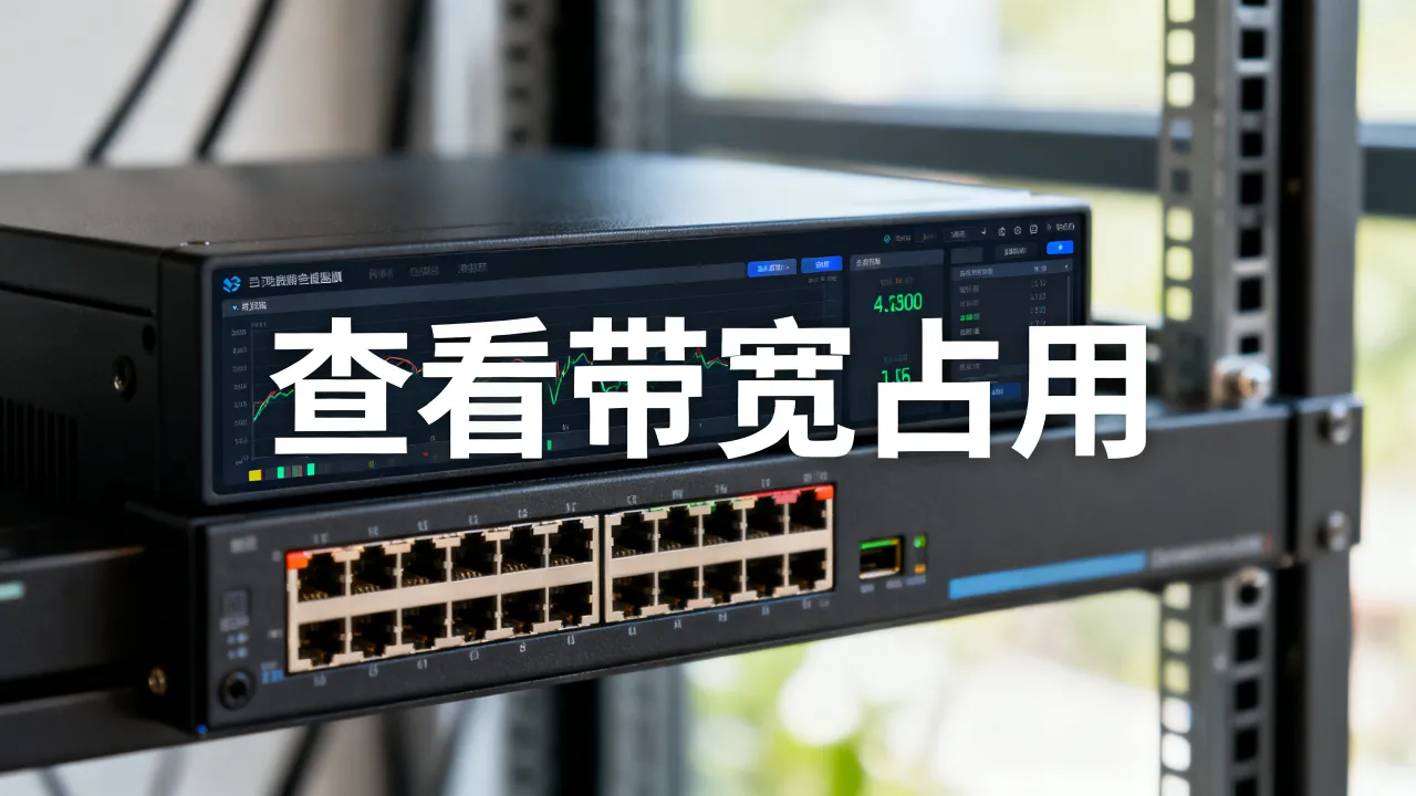 服务器怎么看网速带宽？如何查看带宽占用情况？