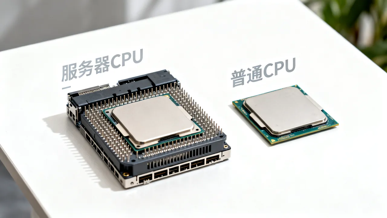 服务器为什么不用商用cpu，服务器cpu和普通cpu有什么区别