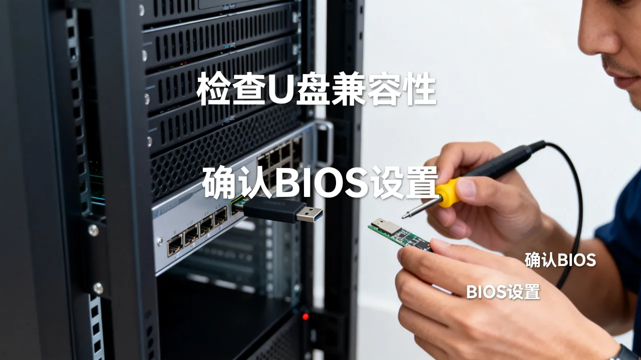 服务器为什么不能用U盘启动，服务器U盘启动失败怎么解决？