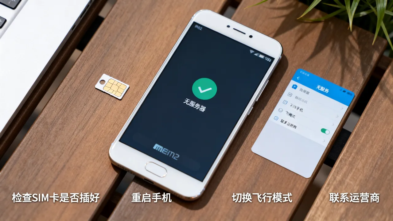 为什么我魅族m2显示无服务器，魅族m2无服务怎么解决