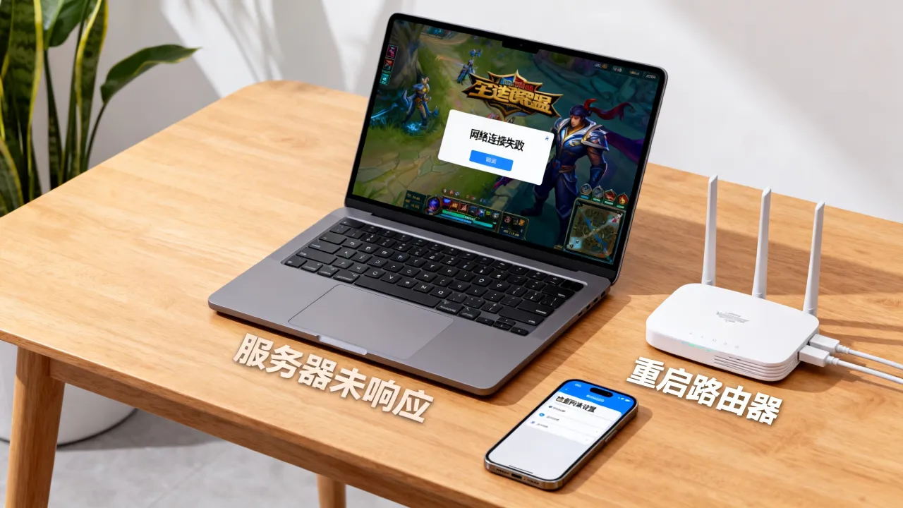为什么玩lol会没有网络连接服务器，排位赛一直进不去怎么办