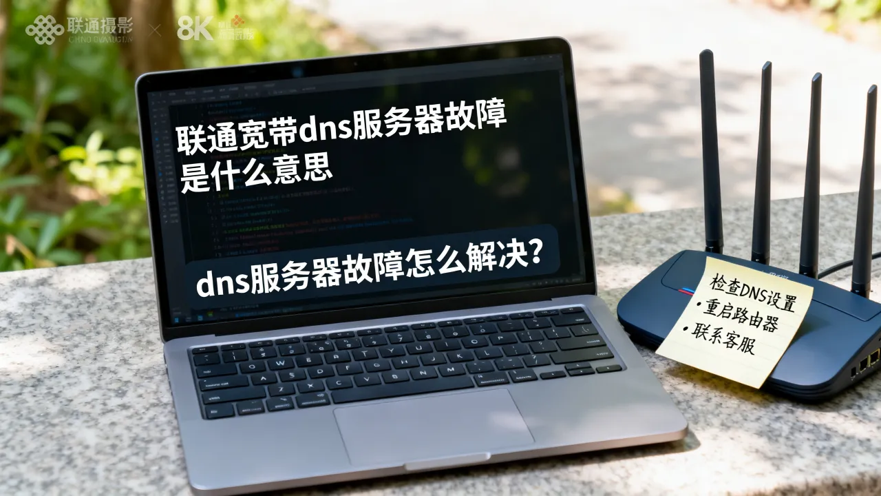 联通宽带dns服务器故障是什么意思，dns服务器故障怎么解决？