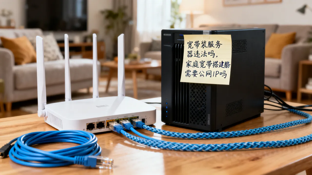 宽带装服务器违法吗，家庭宽带搭建服务器需要公网IP吗