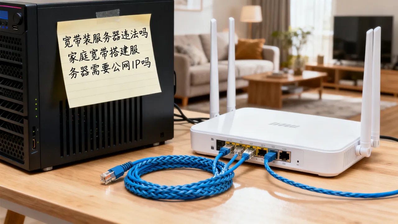 宽带装服务器违法吗，家庭宽带搭建服务器需要公网IP吗