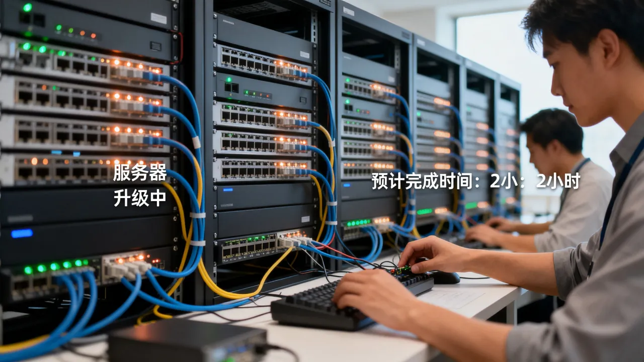 维姆网络服务器升级需要多长时间？会影响网站访问吗