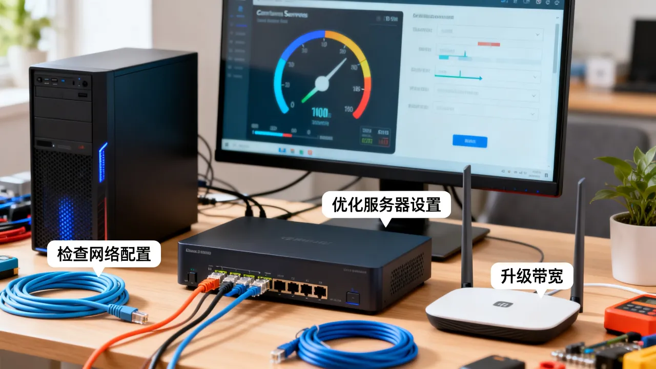 云服务器接入网速慢怎么解决，提升云服务器接入网速的方法有哪些