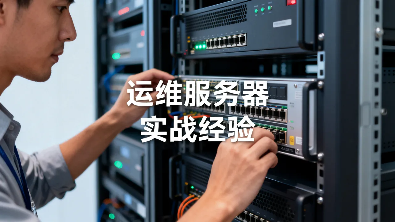 运维服务器行业经验有哪些？如何快速积累实战经验？