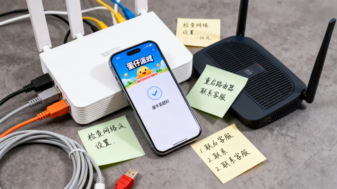 为什么蛋仔服务器超时，蛋仔派对一直连接不上怎么解决