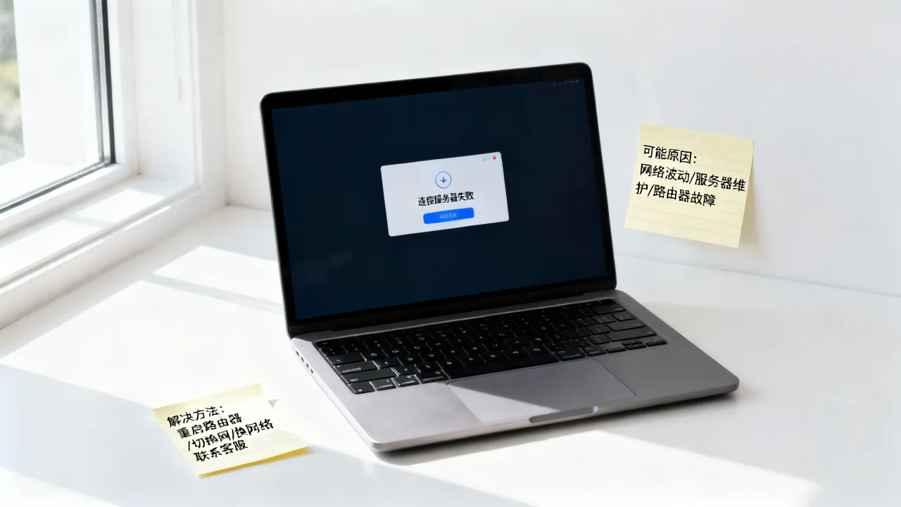 UU为什么显示连接服务器失败？，具体原因及怎么解决
