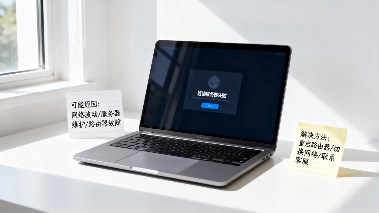 UU为什么显示连接服务器失败？，具体原因及怎么解决
