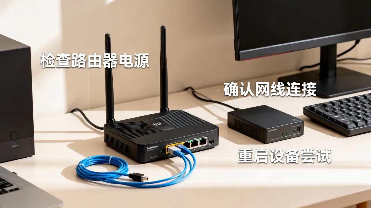 宽带服务器未连接怎么办，宽带连接不上是什么原因