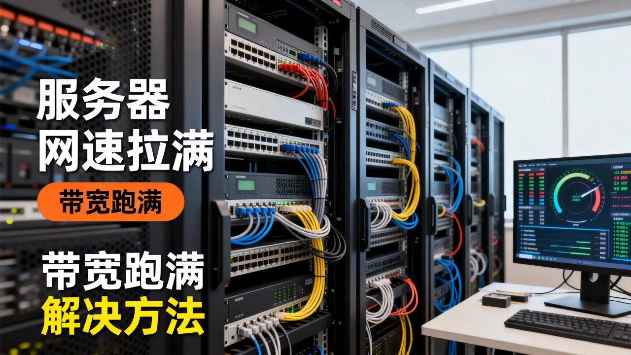 服务器网速拉满是什么意思，服务器带宽跑满怎么解决？