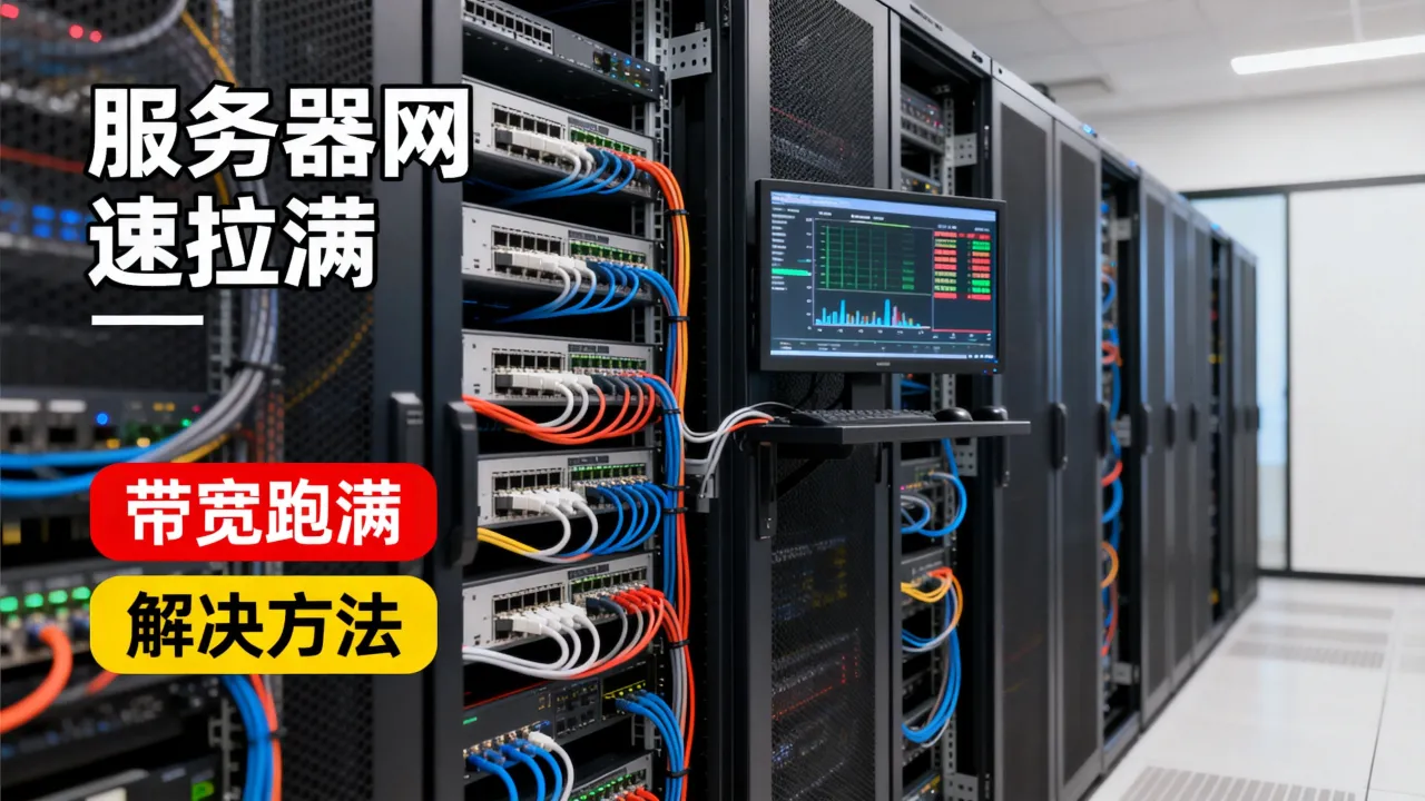 服务器网速拉满是什么意思，服务器带宽跑满怎么解决？
