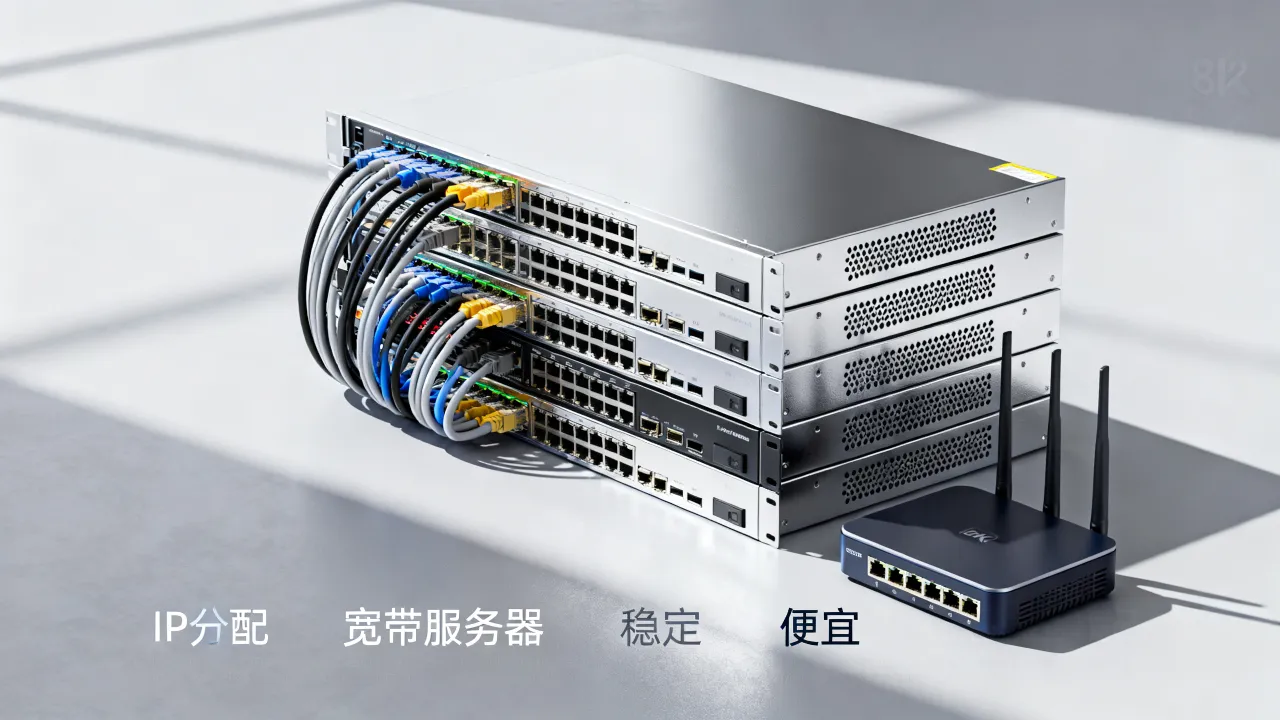 分配IP的宽带服务器怎么选？哪家便宜稳定