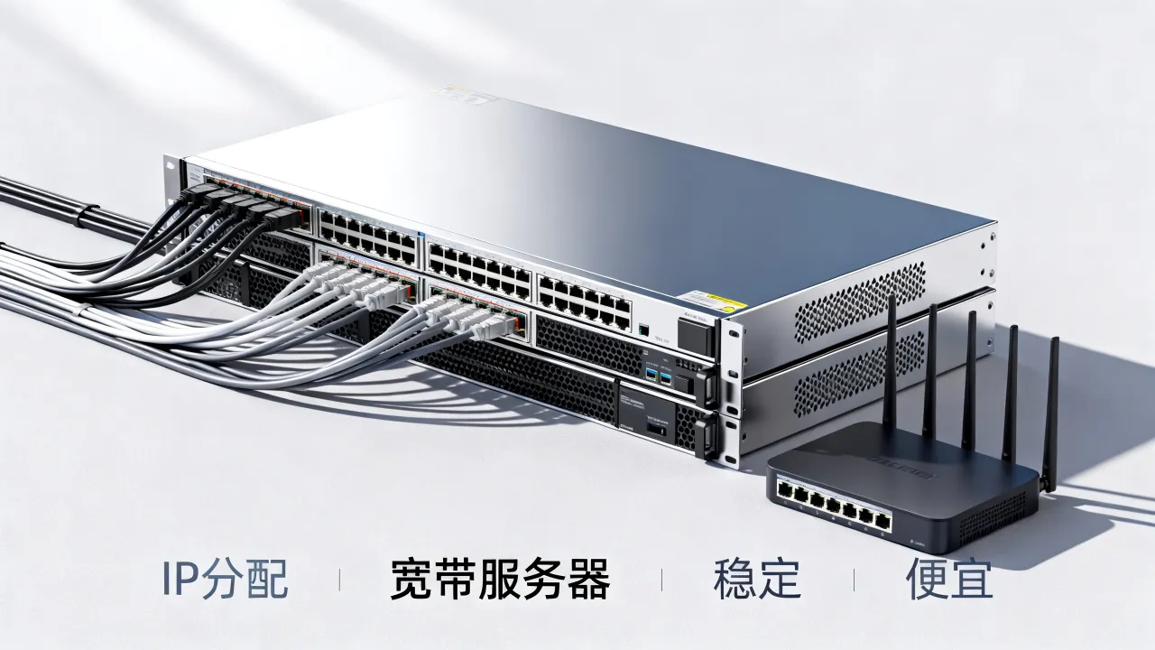 分配IP的宽带服务器怎么选？哪家便宜稳定