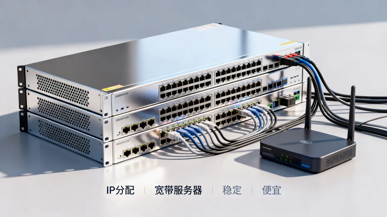 分配IP的宽带服务器怎么选？哪家便宜稳定