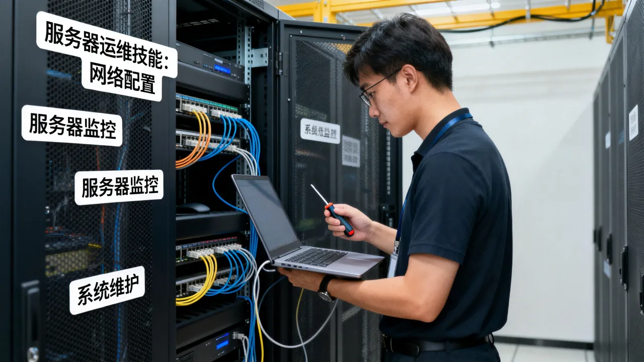 做服务器运维是做什么的,服务器运维需要学什么技能
