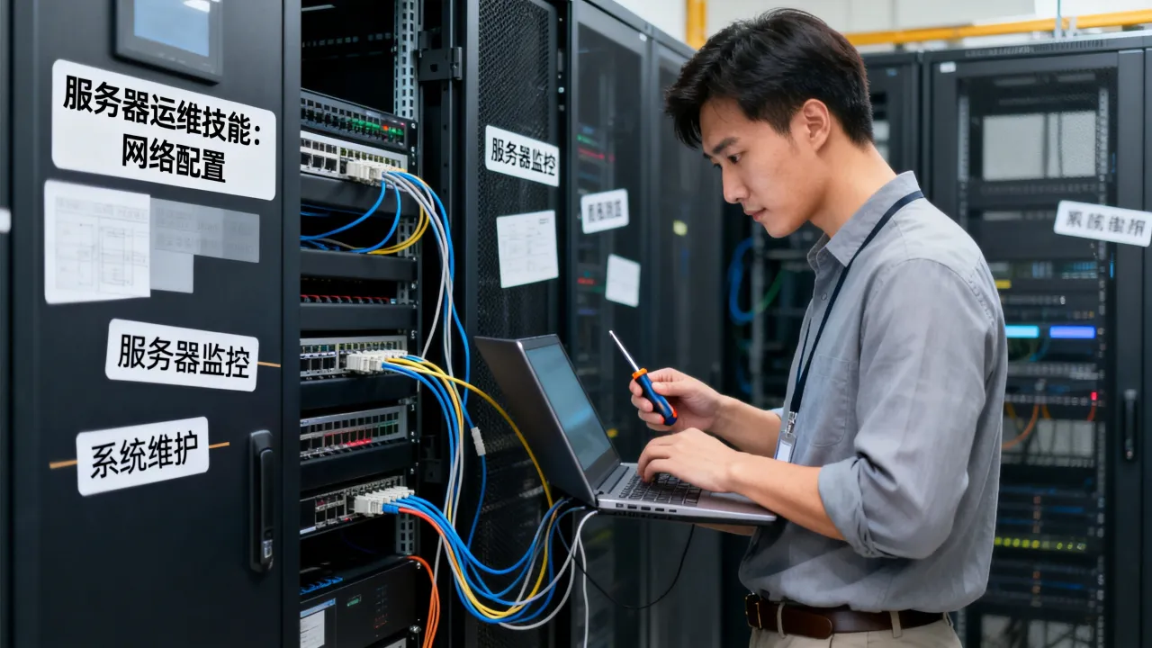 做服务器运维是做什么的，服务器运维需要学什么技能