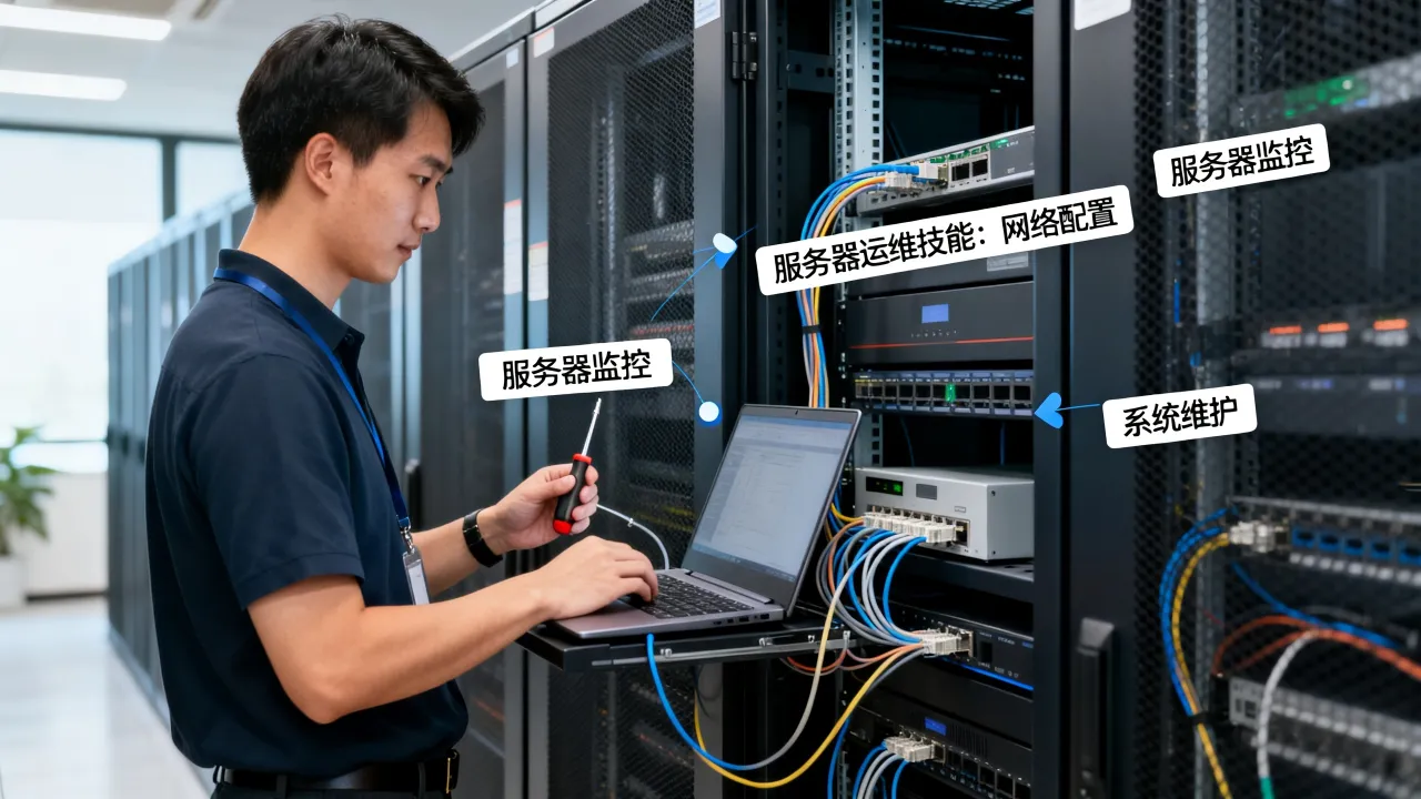 做服务器运维是做什么的，服务器运维需要学什么技能