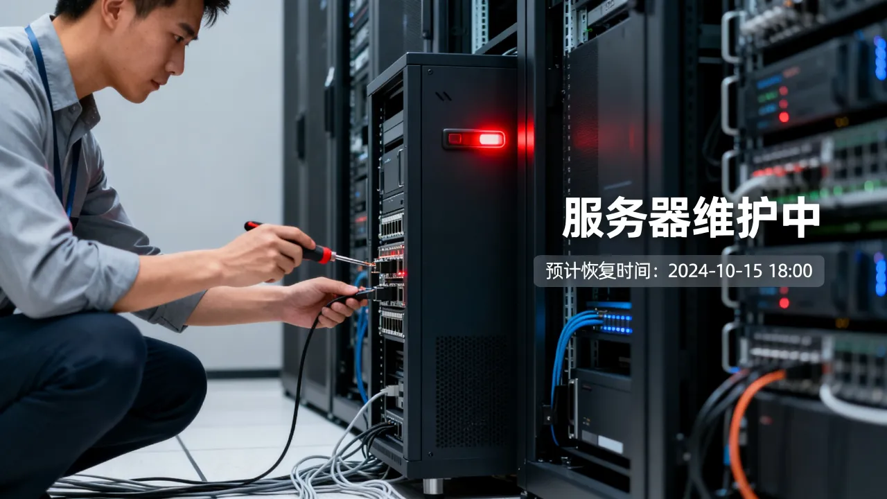 万维书刊网服务器为什么打不开？服务器故障恢复时间