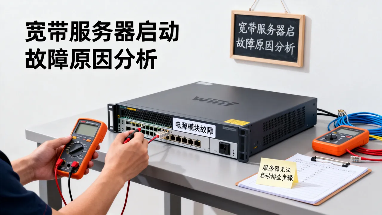 宽带服务器无法启动怎么办，宽带服务器无法启动是什么原因