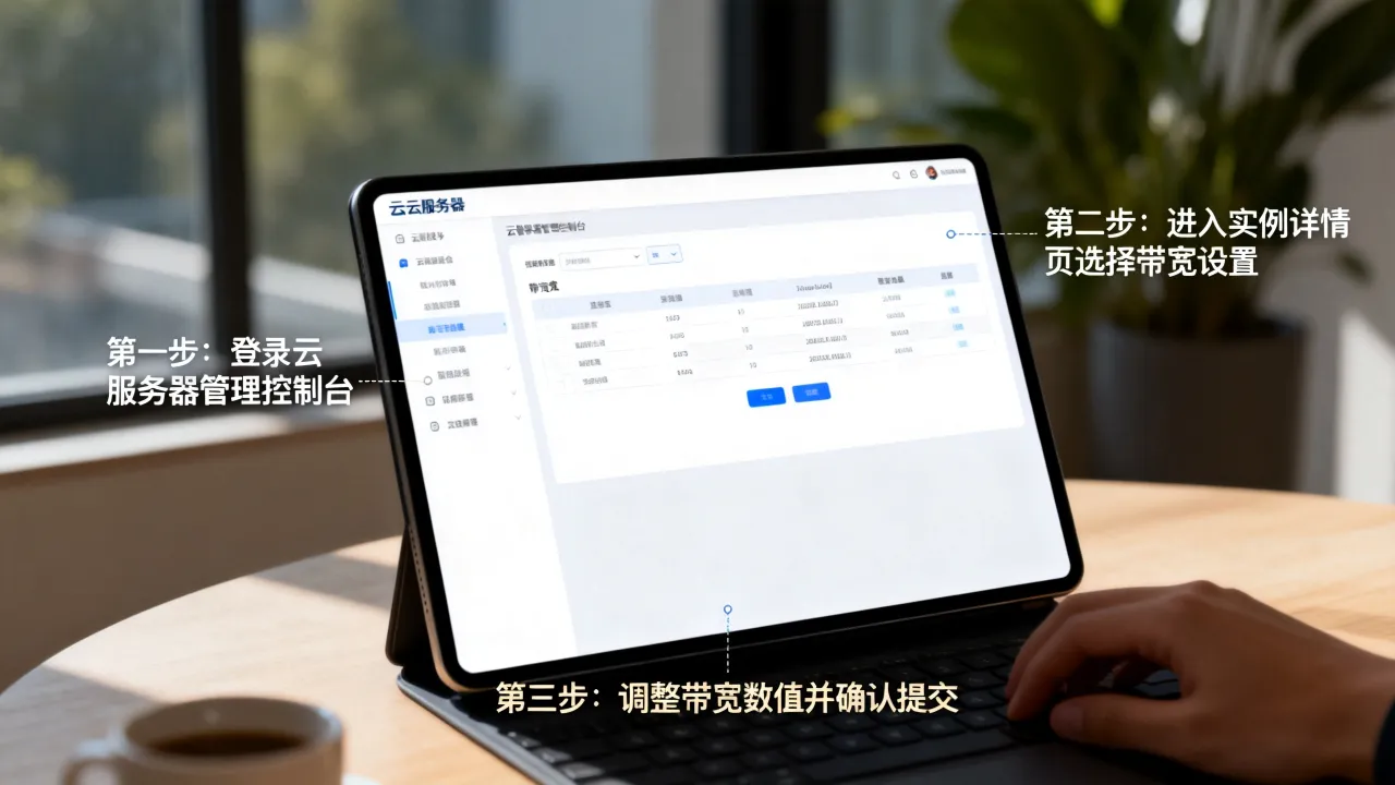 云服务器怎么设置宽带,调整带宽大小的具体步骤是什么 云服务器怎么设置宽带,调整带宽大小的具体步骤是什么