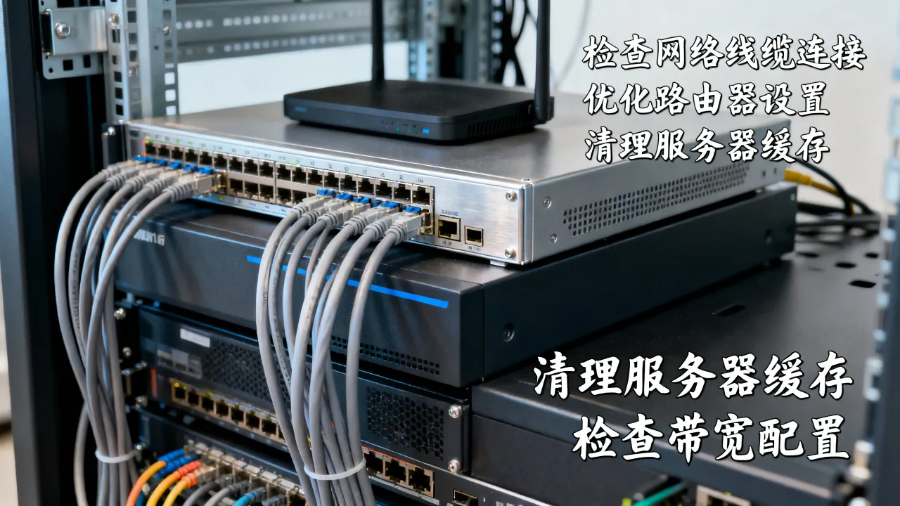 服务器网速慢怎么解决，服务器网速慢的原因有哪些