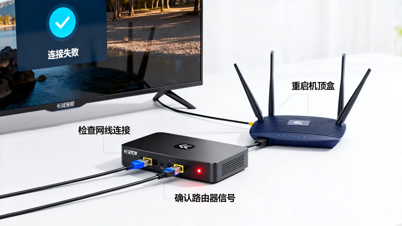 长城宽带电视服务器连接不上是什么原因,怎么解决 长城宽带电视服务器连接不上是什么原因,怎么解决