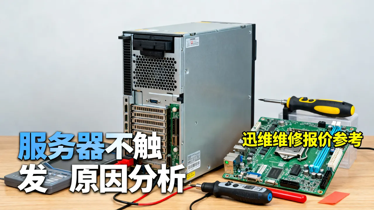 服务器不触发是什么原因，迅维维修报价多少