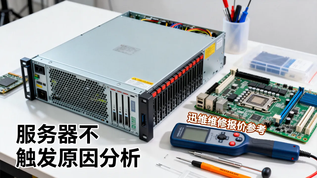 服务器不触发是什么原因，迅维维修报价多少