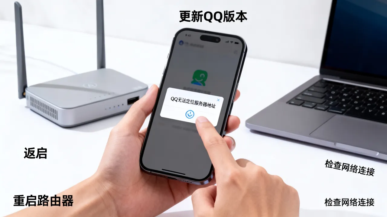 QQ无法定位服务器地址怎么办,如何解决QQ服务器定位失败 QQ无法定位服务器地址怎么办,如何解决QQ服务器定位失败