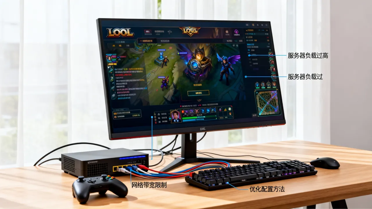 为什么LOL服务器处于高度限制，怎么解决？