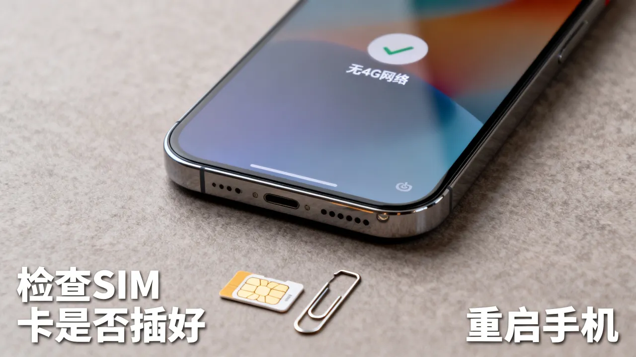 苹果为什么显示不了4G网络连接服务器,iPhone无4G怎么办