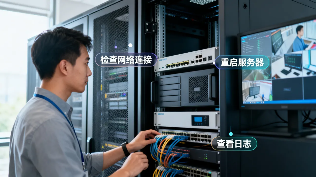 网维服务器掉了怎么办，服务器连接失败如何快速恢复？