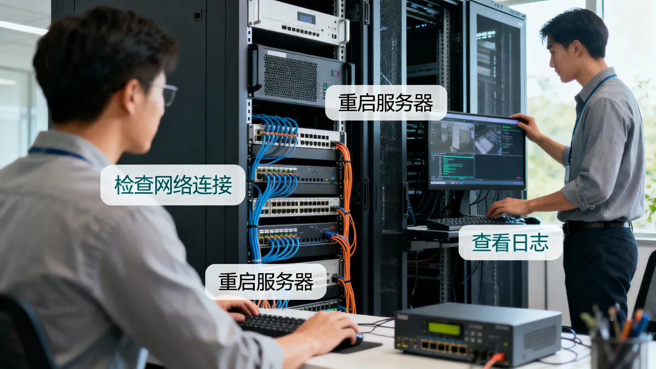 网维服务器掉了怎么办，服务器连接失败如何快速恢复？