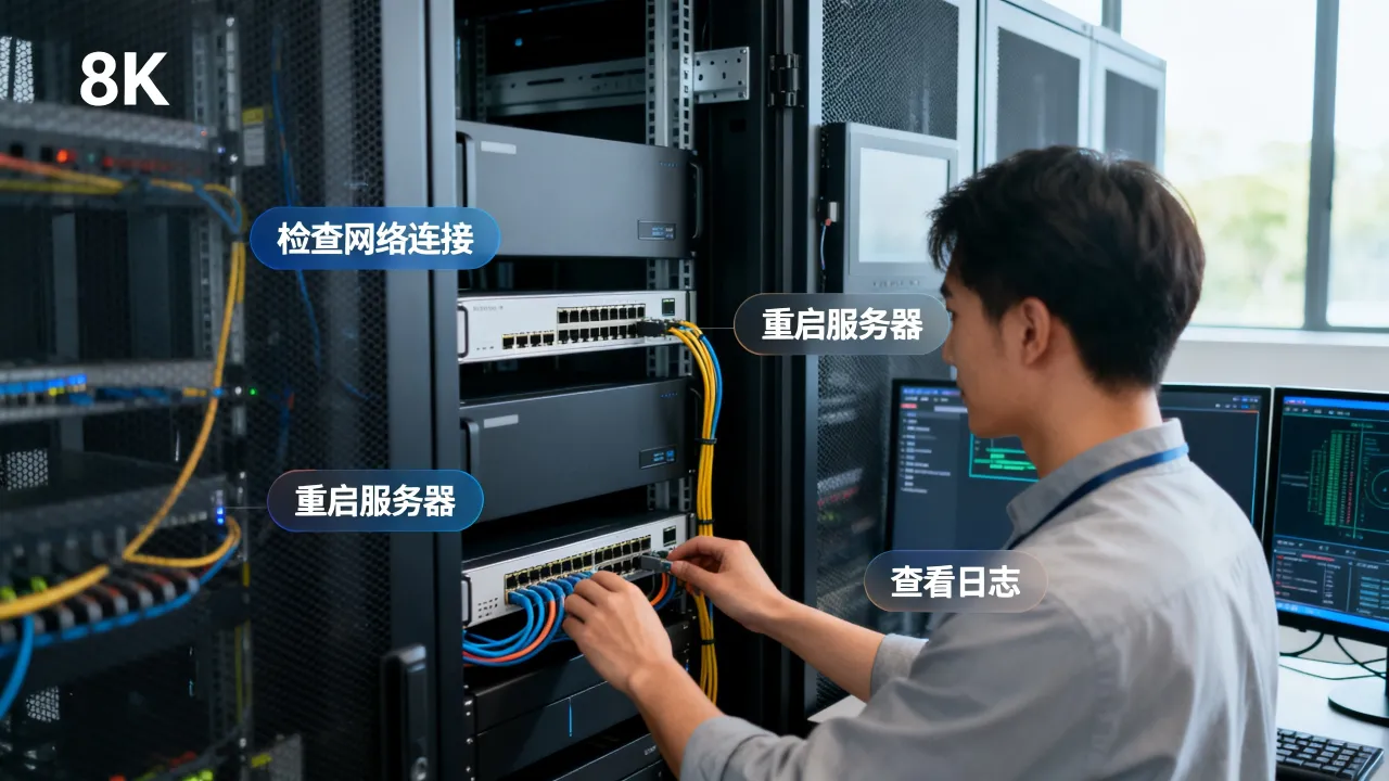 网维服务器掉了怎么办，服务器连接失败如何快速恢复？