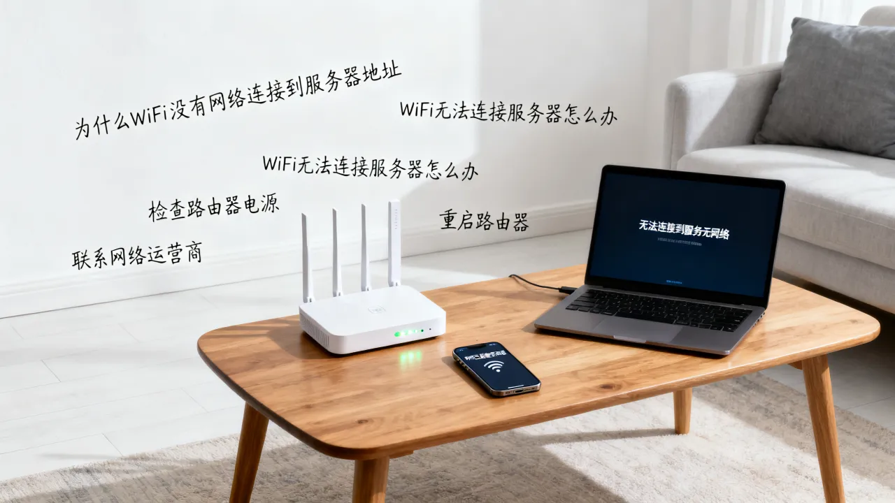 为什么wifi没有网络连接到服务器地址，wifi无法连接服务器怎么办
