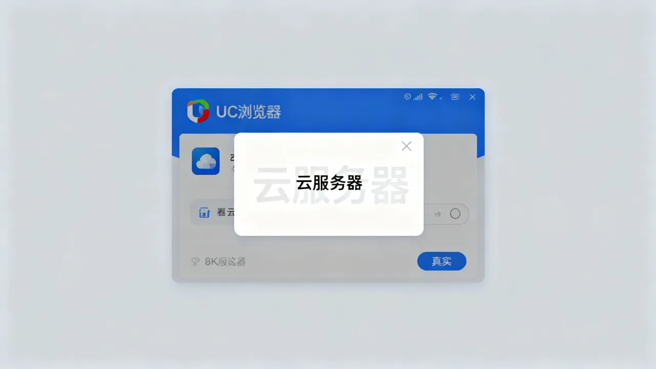 为什么打开uc会弹出云服务器，uc浏览器弹云服务器是什么原因？