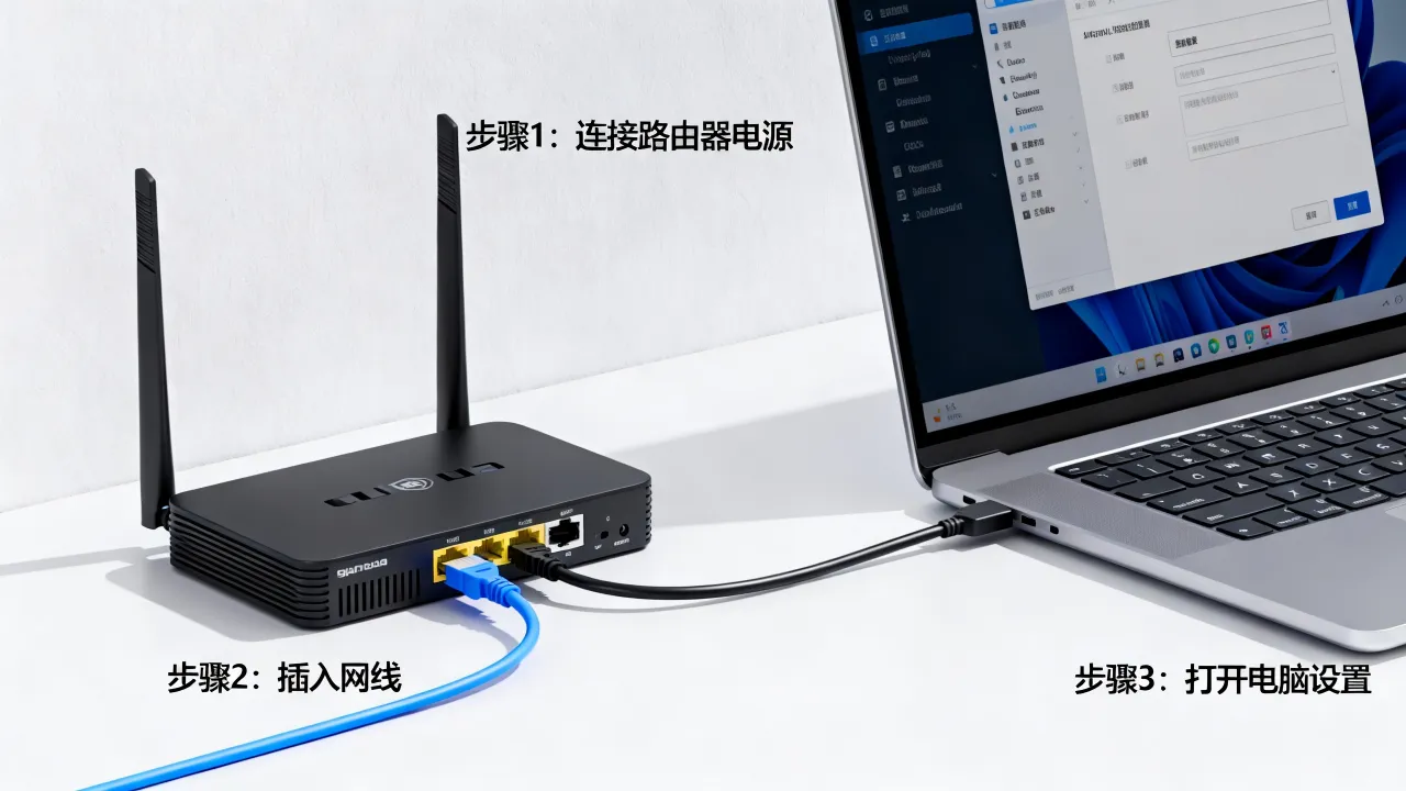 怎么样连接宽带服务器，宽带服务器怎么连接设置教程