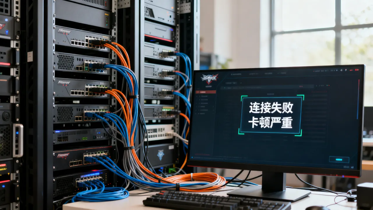 拓维游戏服务器怎么样？为什么连接总是失败卡顿严重？
