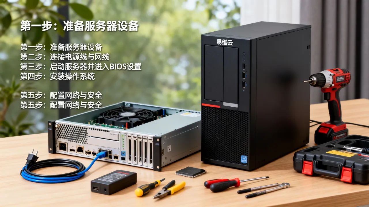 易维云服务器怎么安装？详细安装步骤教程