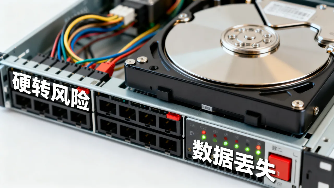 为什么不能硬转服务器，服务器硬转失败造成什么影响