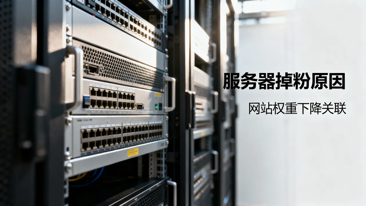 为什么服务器突然掉粉，服务器不稳定会导致网站权重下降吗