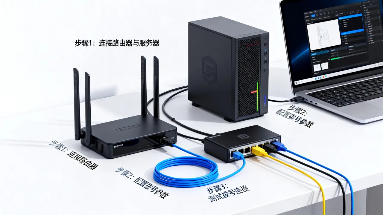如何建立宽带拨号服务器，宽带拨号服务器怎么搭建？