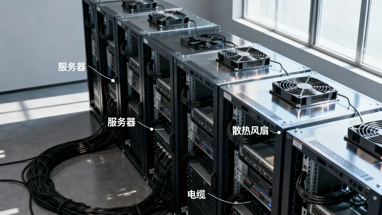 为什么服务器耗电厉害？服务器一天耗电多少度正常，机房电费计算方式
