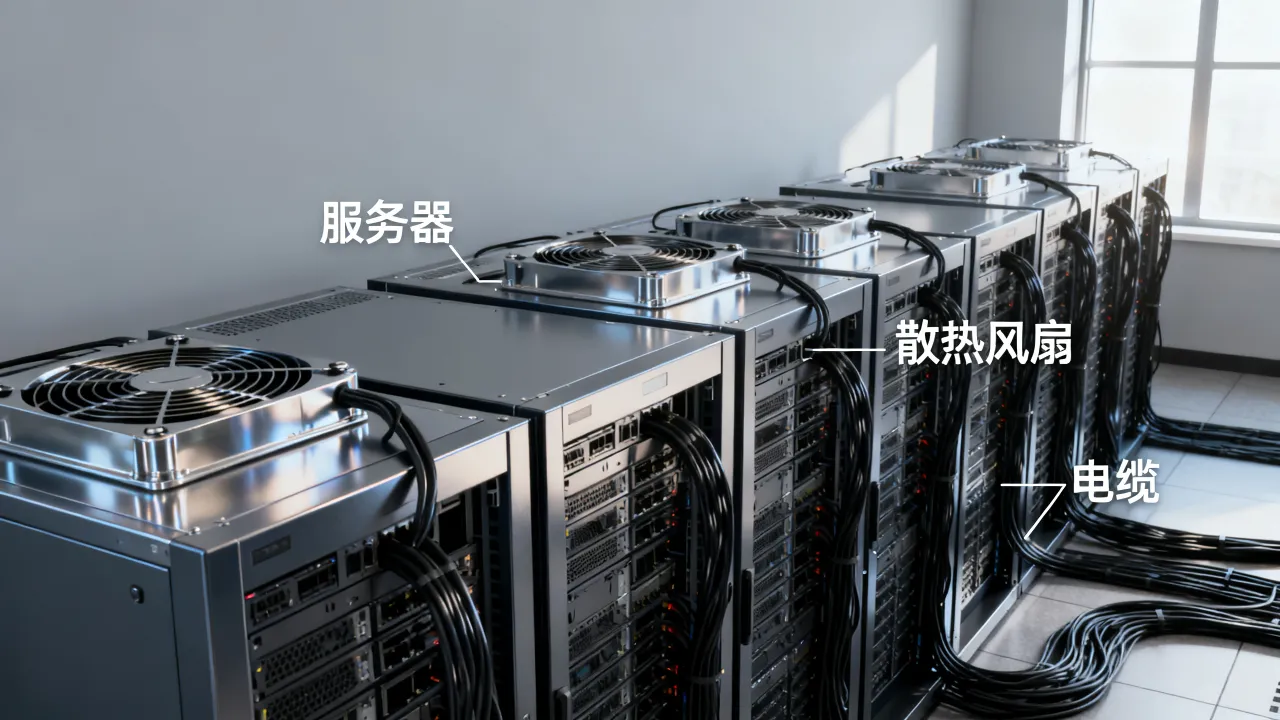 为什么服务器耗电厉害？服务器一天耗电多少度正常，机房电费计算方式